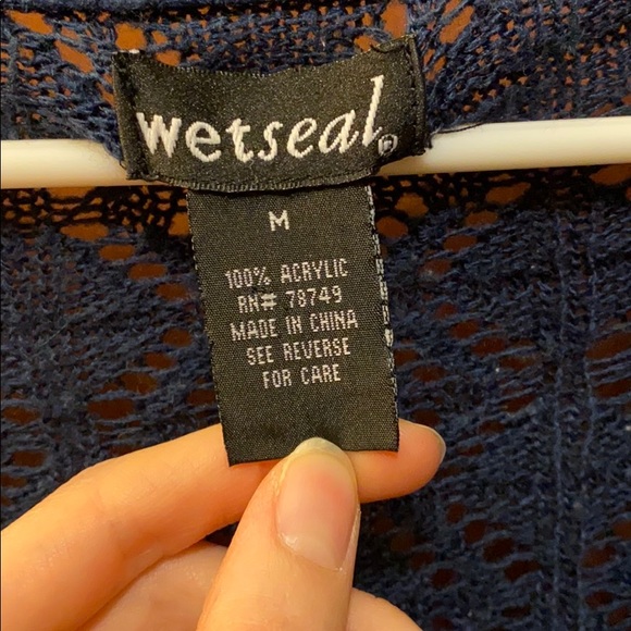 3 for $15! Wet Seal Cardigan - Picture 2 of 3